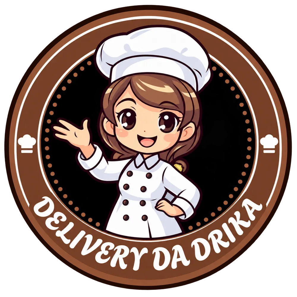 Logo de Delivery da Drika