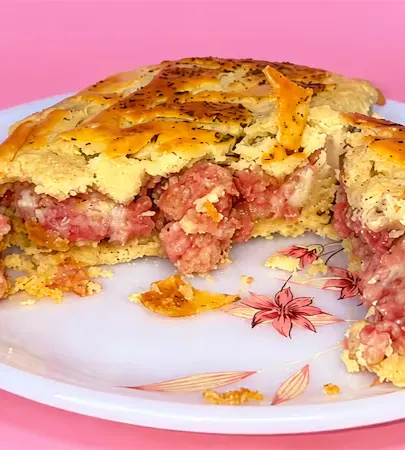 Empadão de Calabresa Cremoso