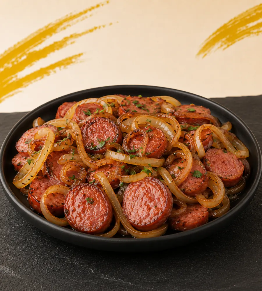 Calabresa Acebolada