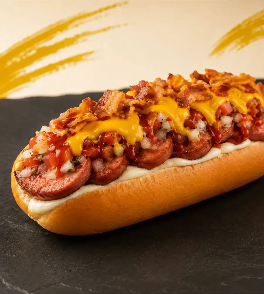Hot Dog Calabresa no Pão
